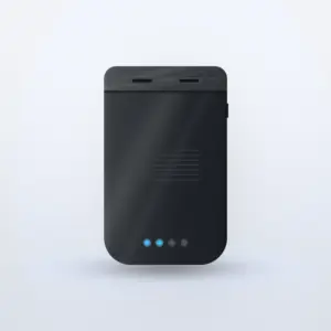 پاوربانک باسئوس مدل Bipow PPDML-I ظرفیت 10000 میلی‌آمپر ساعت — مشکی